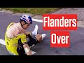 Wout van aert tour of flanders bid ends with dwars door vlaanderen crash