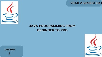 Java Programming - Lesson 1 - Print Statement