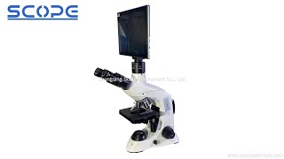 LCD Screen Biological Microscope B302TR-2