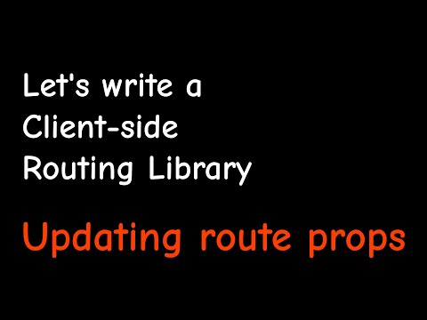 Updating route props by reusing component instance [9/21]