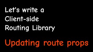 Updating route props by reusing component instance [9/21]