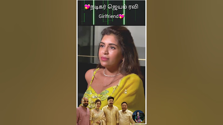 💖actor Jayam Ravi new video cute lovely couples 💫💖🥰 girlfriend 💚