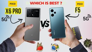 Xiaomi Poco X6 Pro vs Xiaomi Poco F5 Pro | Full Comparison