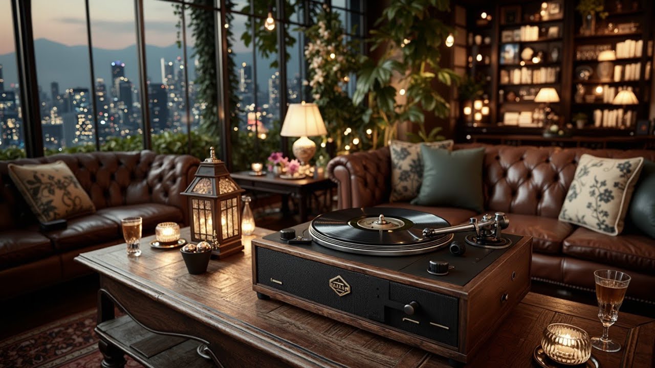 Расслабляющие городские пейзажи и мягкие бархатные инструменталы