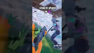 Stealth splash op 😈 #fortnite #fyp
