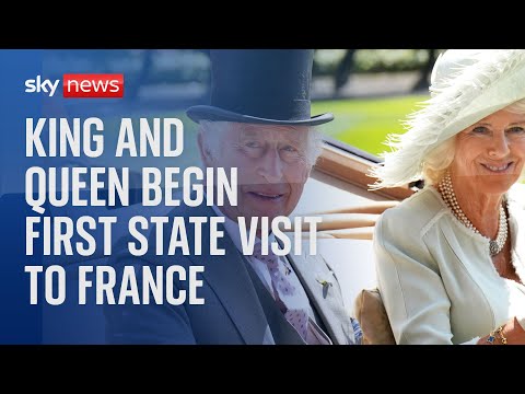 Day one of King Charles and Queen Camilla's state visit to France