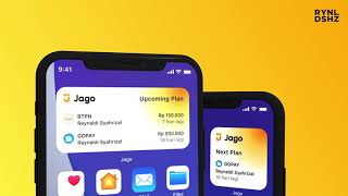 Bank Jago (Widget Concept) screenshot 2