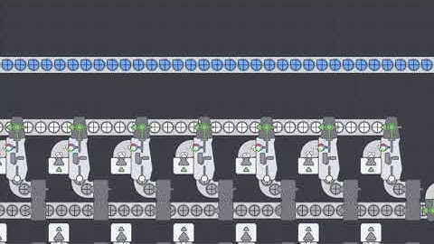 Shapez Blueprint Shape delivery system V2