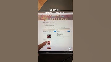 Booktok notion template #shorts 📖 #books