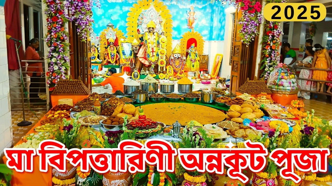 🌺 মা বিপত্তারিণীর অন্নকূট মহোৎসব ২০২৫ ✨| 🙏 Ma Bipattarini Annakut Utsav 2025