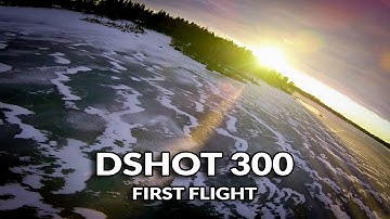 Dshot 300 - First flight test with Betaflight 3.1.5