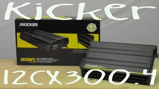 Kicker 12CX300.4 - Out Of The Box