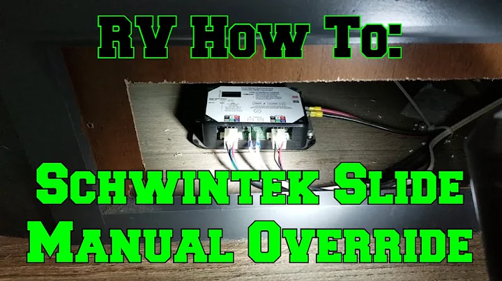RV How To: Schwintek Slide Manual Override