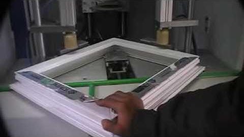 UPVC PVC door window CNC corner cleaning machine with 6 cutters JQK04-120