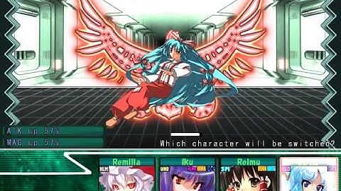 Labyrinth of Touhou - Boss Battle #26 Mokou