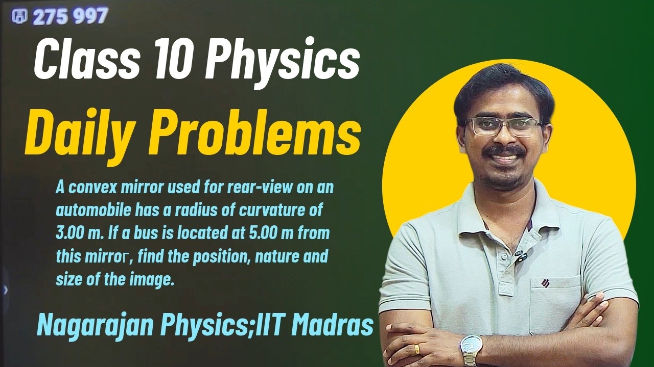 Class 10 Physics Daily Practice 💡⚡ |Most Important Numericals Light to Magnetism | CBSE Boards 2026