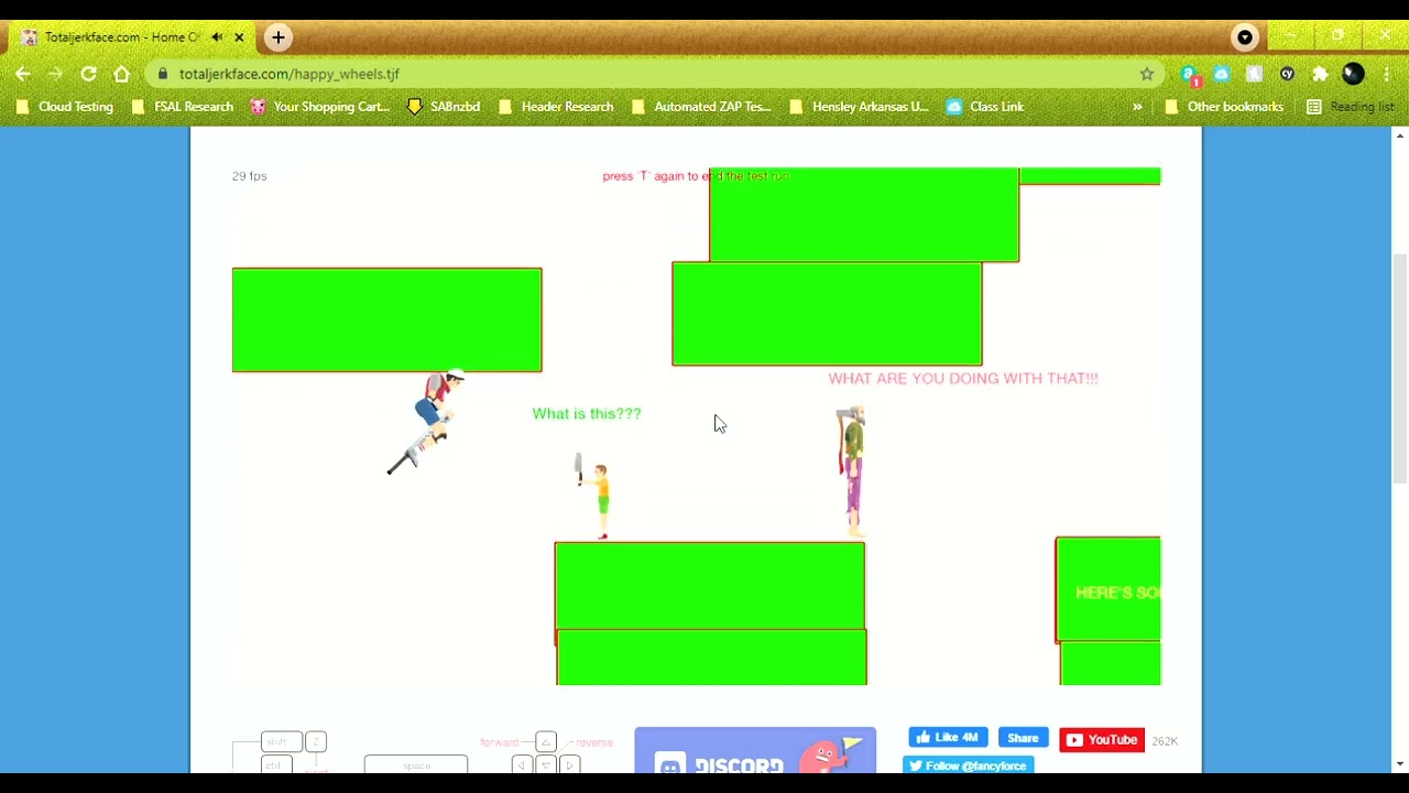 Happy Wheels #1 Showing off my... uh... really nice level... REUPLOAD