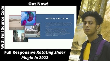 How to install and use Full Responsive Rotating Slider Plugin in 2022 with full source code