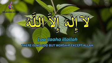Dhikir LAILAHAILLALLAH reduce Stress LAILAHAILLALLAH I Dhikr for Easily Sleep #283