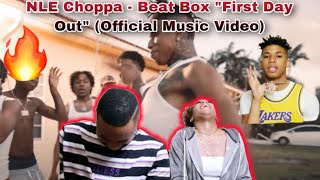 NLE Choppa - Beat Box "First Day Out" (Official Music Video) (REACTION VIDEO)