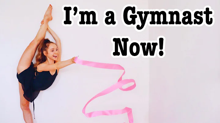 Cheerleader Attempts Rhythmic Gymnastics! ft. Elen...