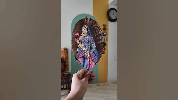 Gopi Pichwai Painting| Poster Colours Painting #trendingshorts #youtubeshorts #artist #art