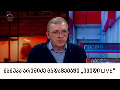 პოლიტოლოგი მამუკა არეშიძე გადაცემაში „იმედი LIVE“