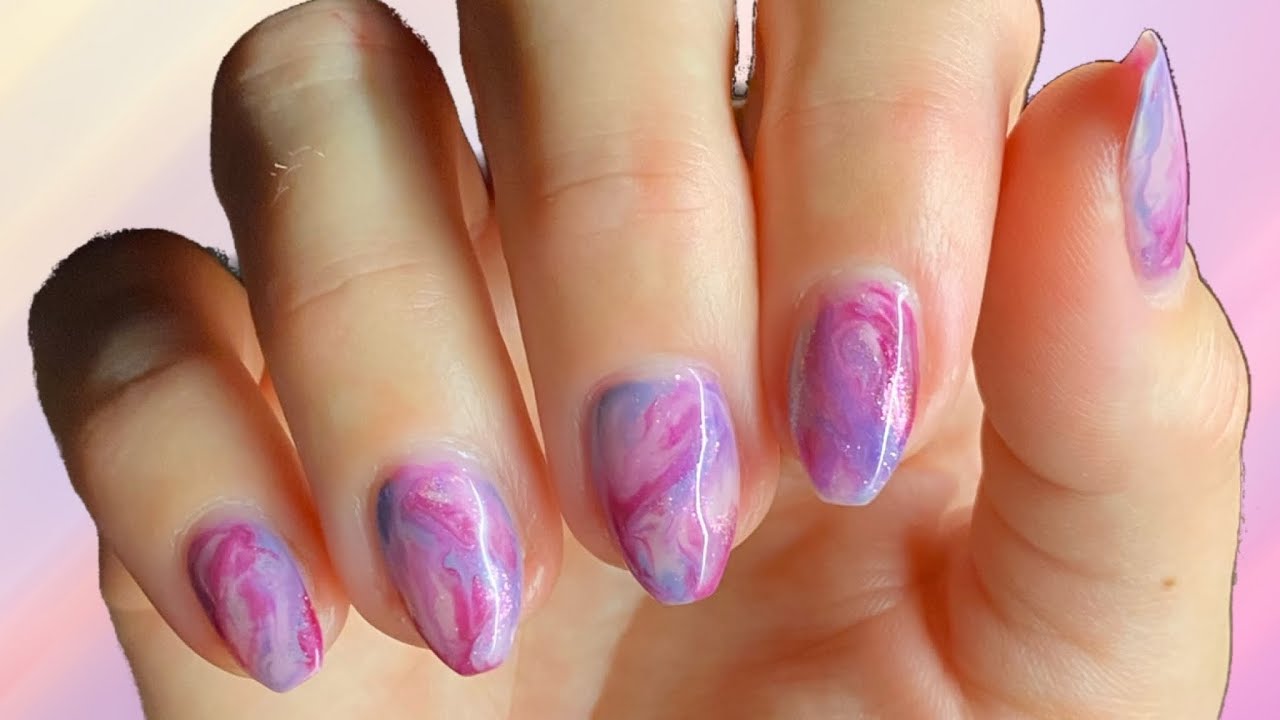 Marble Nail Art with a Dotting Tool - wide 6