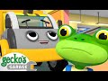 Dylan Becomes a Slide! | Gecko's Garage | Trucks For Children | Cartoons For Kids