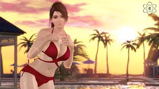 DOAX3 - Momiji Dawn Special: full relaxation gravures, pole dance & more