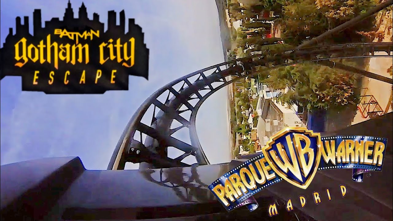 Recorrido completo NUEVA MONTAÑA RUSA Batman Gotham City Escape On Recorrido completo NUEVA MONTAÑA RUSA Batman Gotham City Escape On
