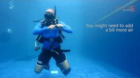 PADI IDC Skills Demonstration at Gili Air in Indonesia by Oceans 5 Gili Islands: Hover