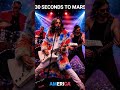 AI photo of @jaredleto @thirtysecondstomars singing Dangerous Night.🗣🎤🖤🎸