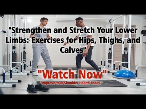 Lower limb strengthening and stretching