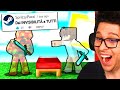 5 SCHERZI NELLE BEDWARS IN CREATIVA - MINECRAFT ITA