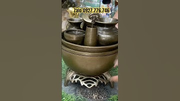 Bộ ô trầu #đồđồngnguyễnnghi #phongthuy #trendingshorts #đồcổ