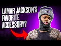 Lamar jacksons favorite accessory zoombang protective gear