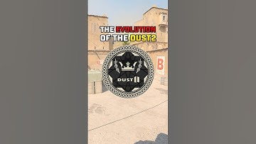 The most famous map in Counter-Strike! This is the evolution of Dust2 ⏱️ #cs2 #csgo #cs16 #dust2