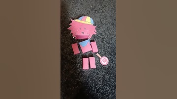 Thumbnail of Making a c00lkidd paper doll!!#forsaken #c00lkidd #papercraft #roblox