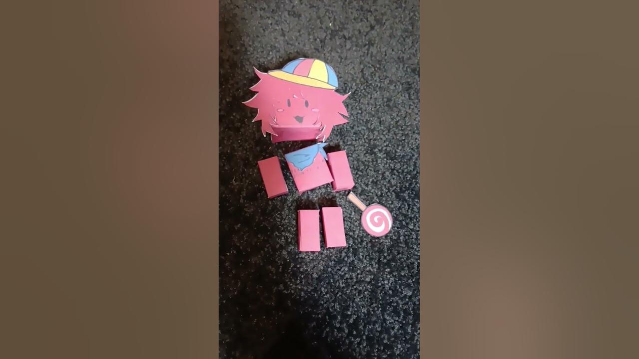Making a c00lkidd paper doll!!#forsaken #c00lkidd #papercraft #roblox