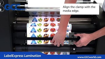 CSS   GCC Label Express Lamination Installation Video
