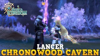 SaberAK Lancer Chronowood Cavern Hell Mode Solo ( 20 80 Gears) Aura Kingdom