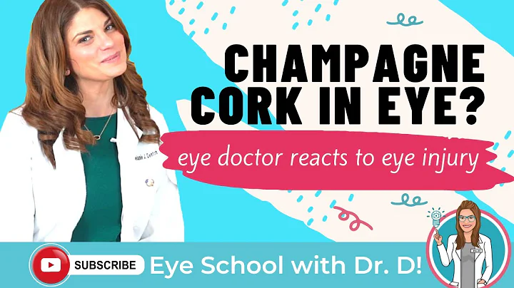 Theo Campbell Blunt Force Eye Trauma | Eye Doctor Reacts to Eye Injury | Champagne Cork in Eye?