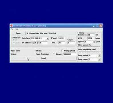 iptvlab.co.uk - Using Winsend to multicast video