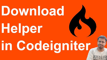 Download helper in Codeigniter | How to use Download helper in Codeigniter 3