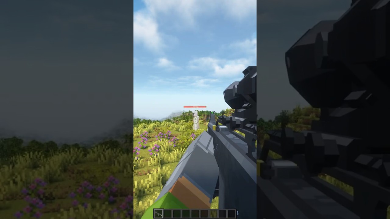 Minecraft: Weapon Mod TaCZ AA12 Upgrade