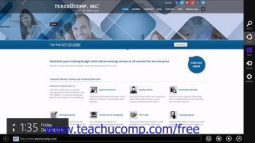 Windows 8.1 Tutorial Using the Charm Bar in Windows 8.1 Microsoft Training Lesson 1.4