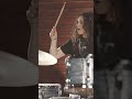 Jessica Burdeaux performing "Lovespell"! #drums #drummers #cymbals