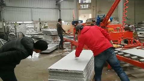 Dafon Automatic Line Flaming Machine for stone surface treatment