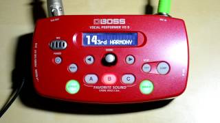Boss  VE-5【ボーカル向けエフェクター】 完動品 Boss(ボス) ／ Vocal Performer VE-5-WH 【ボーカル向け
